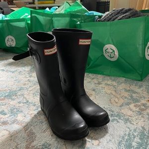 Black Hunter Short Boots
